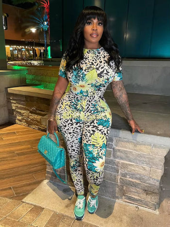 Hipster Printed Women Jumpsuit