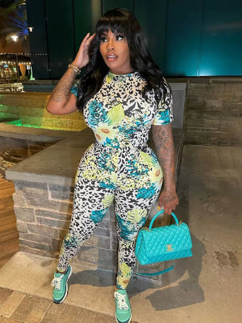 Hipster Printed Women Jumpsuit_5